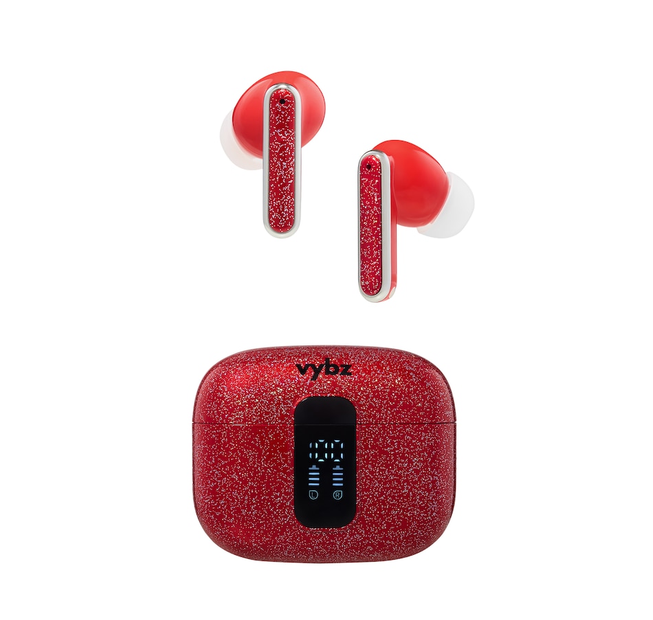 Image 739297_RDGLT.jpg, Product 739-297 / Price $79.99, VYBZ Pro Wireless ANC Earbuds with Clear Case from Vybz on TSC.ca's Electronics department