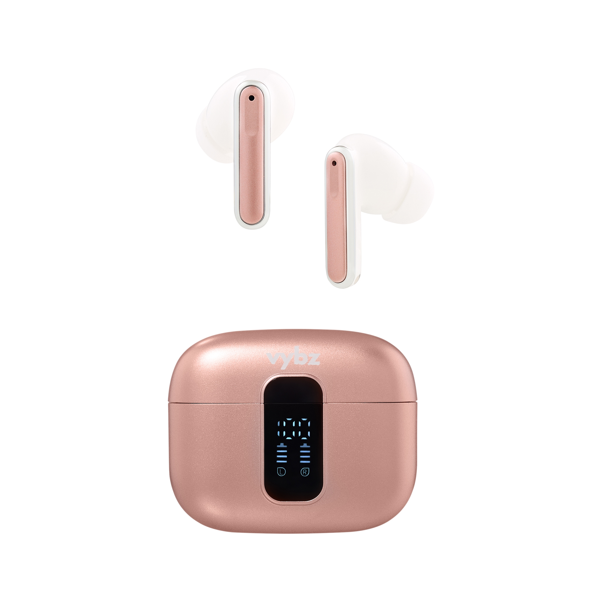 VYBZ Pro Wireless ANC Earbuds with Clear Case - TSC.ca