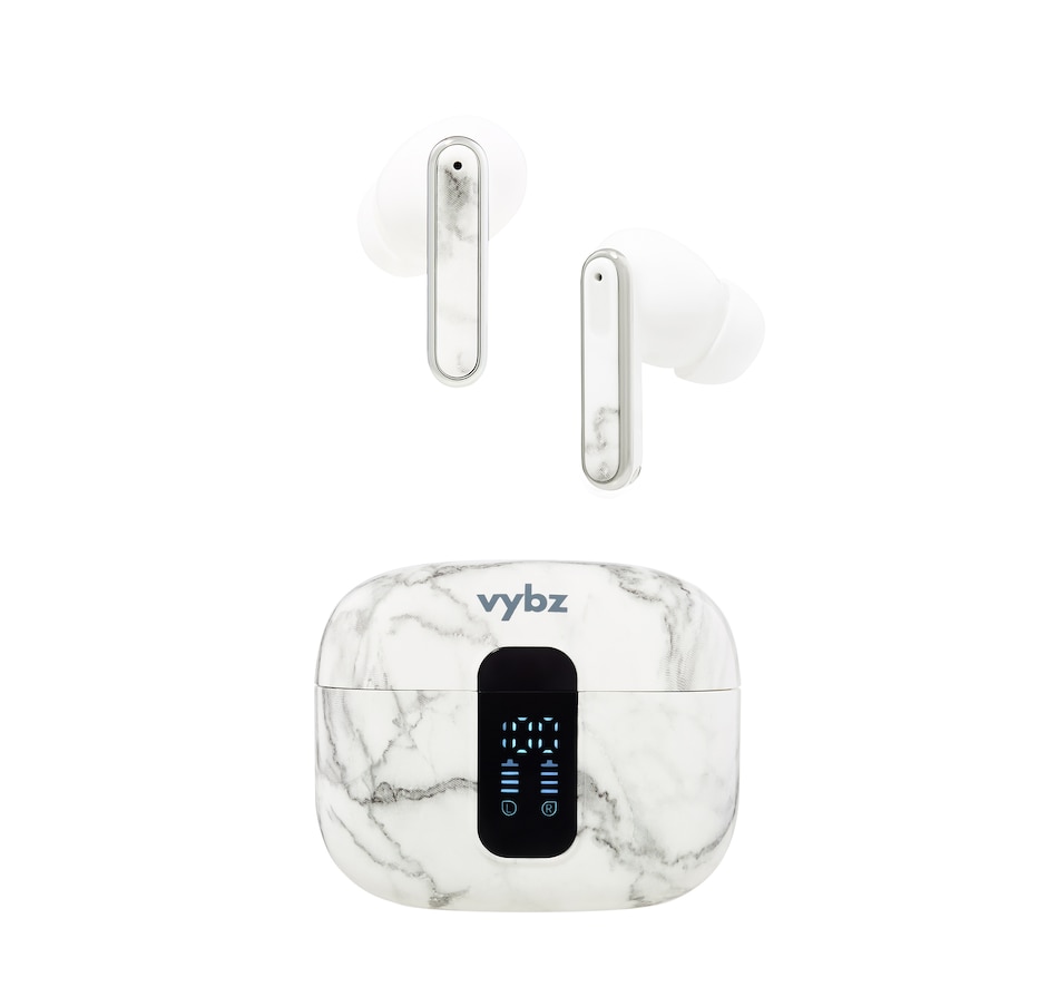 Image 739297_WHEME.jpg, Product 739-297 / Price $79.99, VYBZ Pro Wireless ANC Earbuds with Clear Case from Vybz on TSC.ca's Electronics department