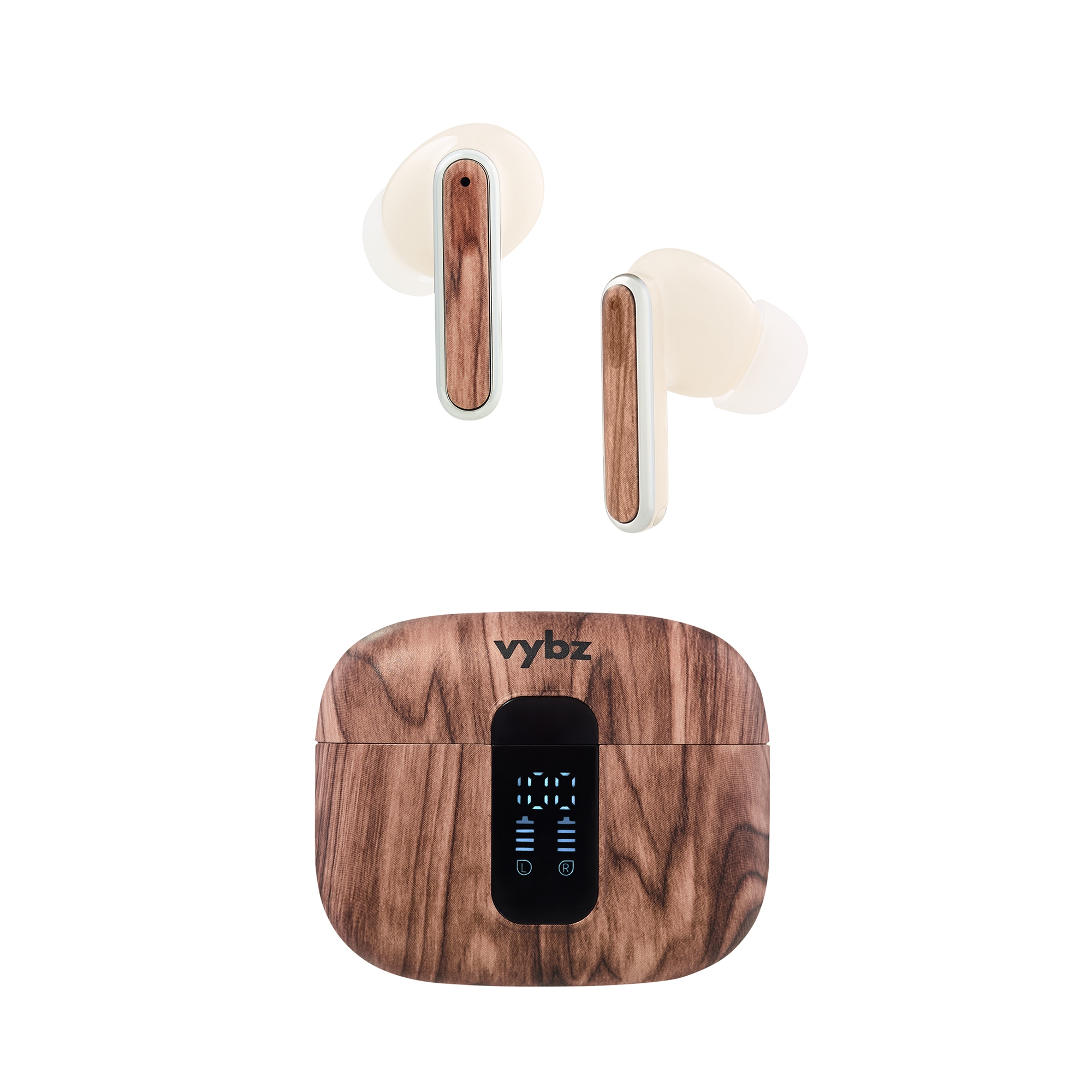 VYBZ Pro Wireless ANC Earbuds with Clear Case - TSC.ca