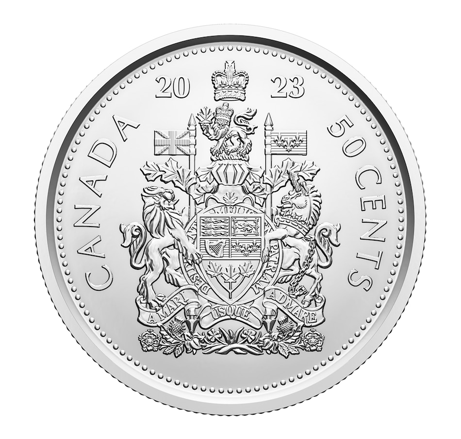 Image 739356_ALTMORE6.jpg, Product 739-356 / Price $42.95, 2023 First Coins of King Charles III Uncirculated Coin Set from Royal Canadian Mint (RCM) on TSC.ca's Coins department