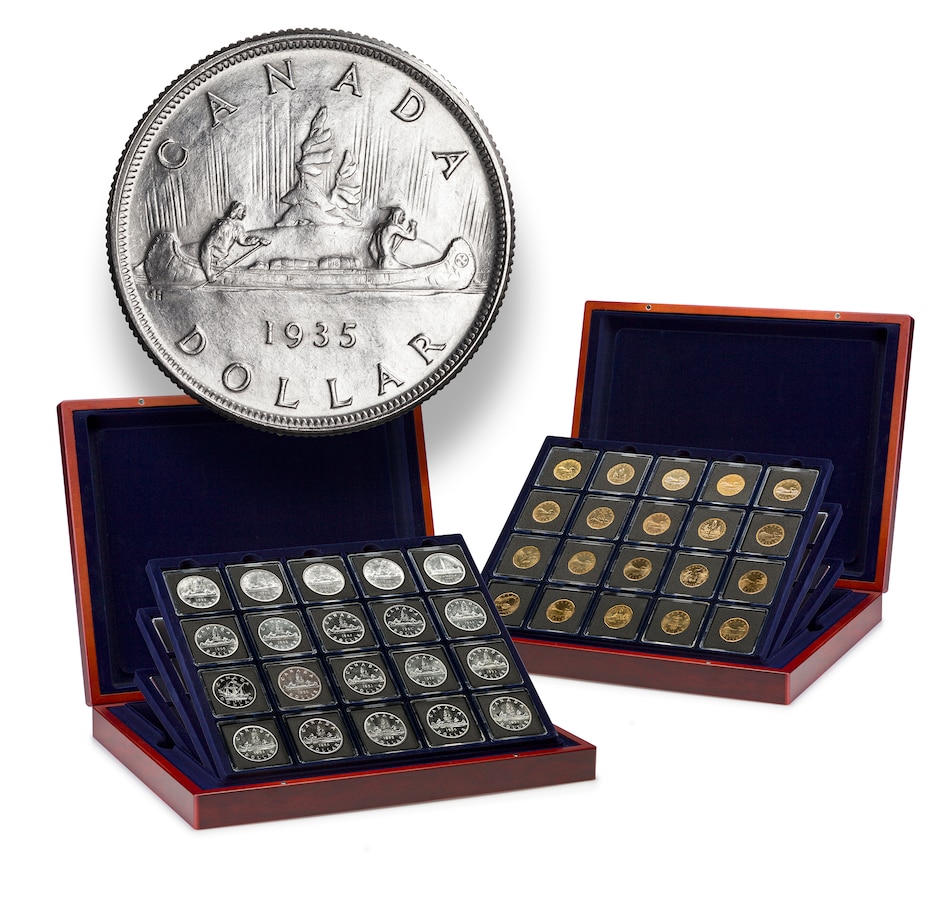 Image 739357.jpg, Product 739-357 / Price $6,995.00, Complete Dollar Collection, 1935 to 2023 from Royal Canadian Mint (RCM) on TSC.ca's Coins department