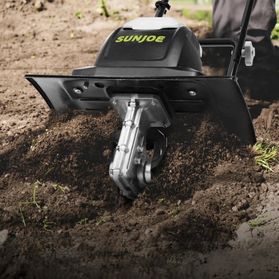 Image 739522_ALTMORE4.jpg, Product 739-522 / Price $299.99, Sun Joe 15-Amp 16" Electric Tiller/Cultivator with 6" Wheels from Snow Joe & Sun Joe on TSC.ca's Home & Garden department