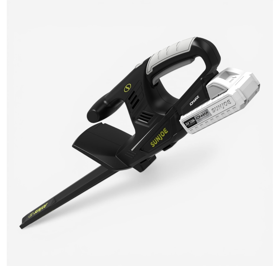 Image 739531_ALTMORE3.jpg, Product 739-531 / Price $119.99, Sun Joe 18" 24-Volt Cordless Electric Handheld Hedge Trimmer Kit with 2.0-Ah Battery and Charger from Snow Joe & Sun Joe on TSC.ca's Home & Garden department