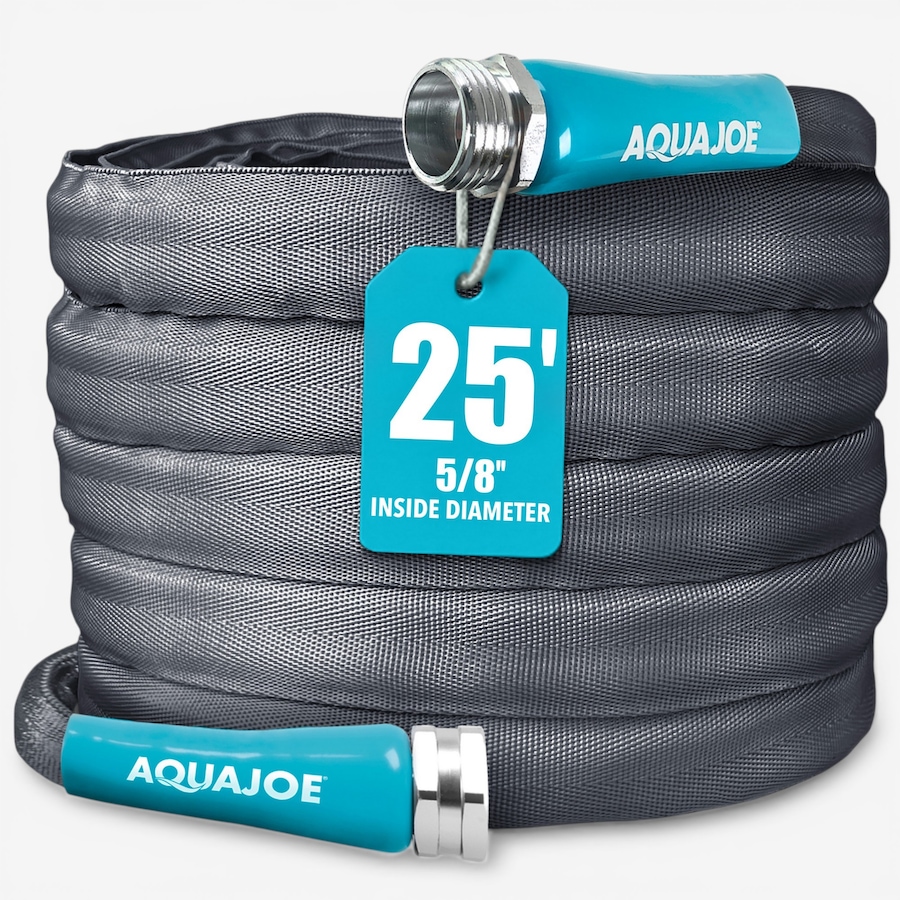 Image 739539_ALTMORE1.jpg, Product 739-539 / Price $21.99, Aqua Joe 25' x 5/8" Fibrejacket Ultra-Flexible Kink-Free Garden Hose from Snow Joe & Sun Joe on TSC.ca's Home & Garden department