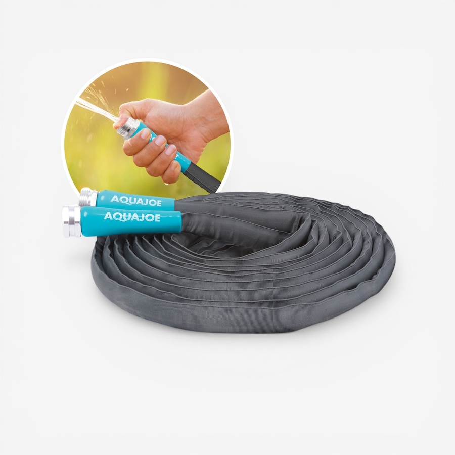 Image 739539_ALTMORE2.jpg, Product 739-539 / Price $21.99, Aqua Joe 25' x 5/8" Fibrejacket Ultra-Flexible Kink-Free Garden Hose from Snow Joe & Sun Joe on TSC.ca's Home & Garden department