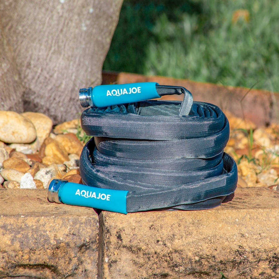 Image 739539_ALTMORE5.jpg, Product 739-539 / Price $21.99, Aqua Joe 25' x 5/8" Fibrejacket Ultra-Flexible Kink-Free Garden Hose from Snow Joe & Sun Joe on TSC.ca's Home & Garden department