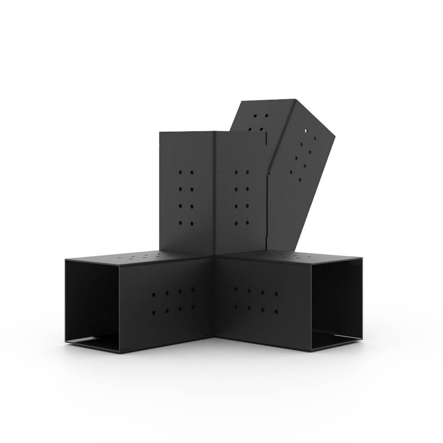 Image 739563.jpg, Product 739-563 / Price $375.00, Toja Trio 30 Left for 6" x 6" Wood Posts from Toja on TSC.ca's Home & Garden department