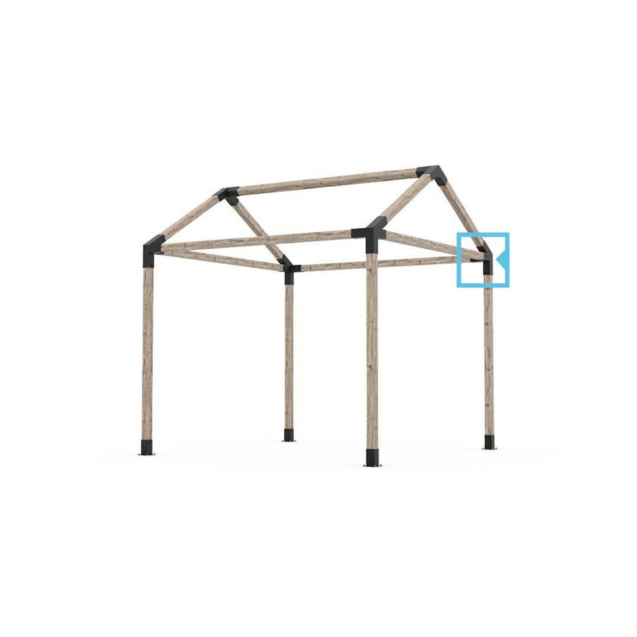 Image 739568_ALTMORE1.jpg, Product 739-568 / Price $428.00, Toja Trio 30 Left and Right for 4" x 4" Wood Posts (2-pack) from Toja on TSC.ca's Home & Garden department