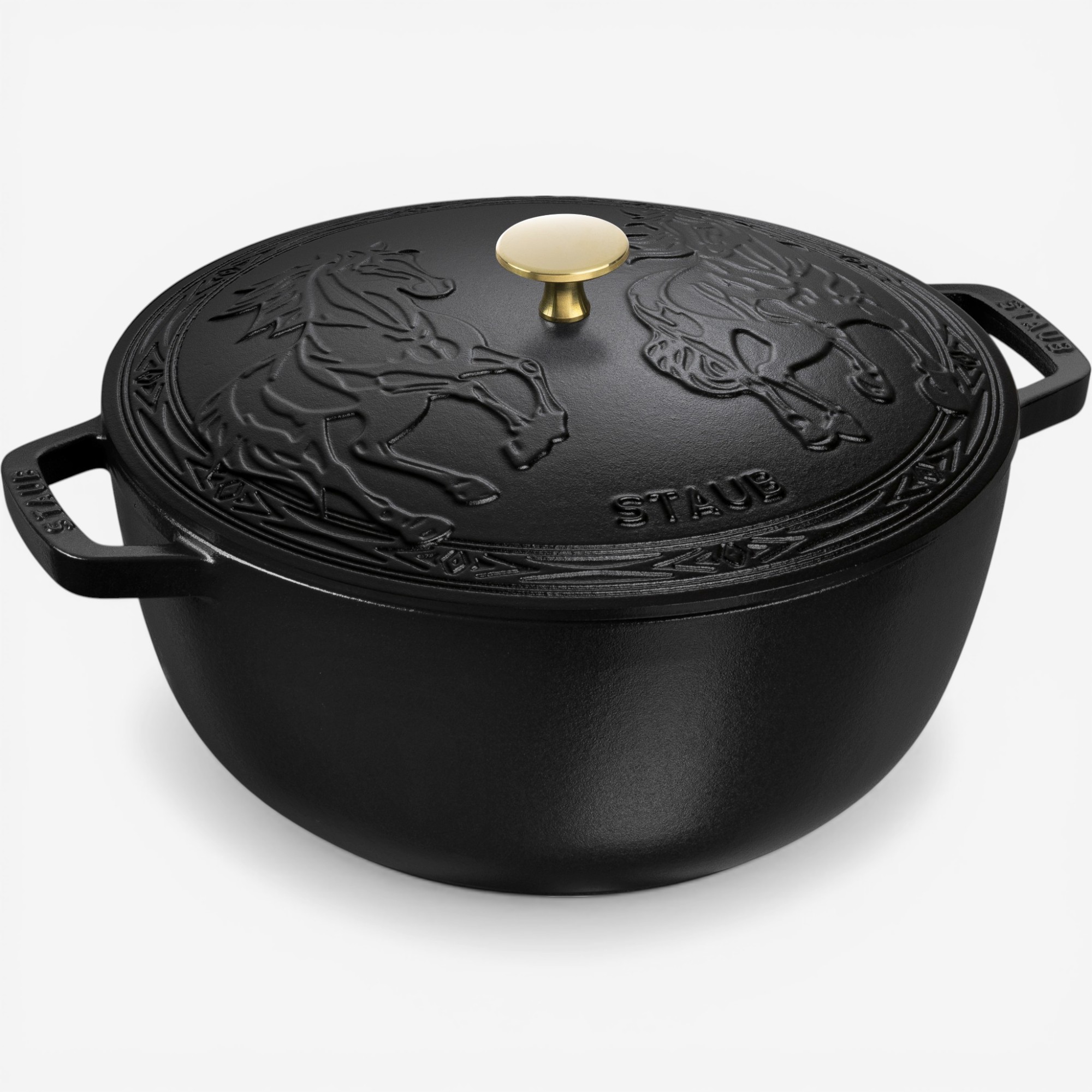 Staub La Cocotte 4.8L Cast-Iron Round Year of the Horse French