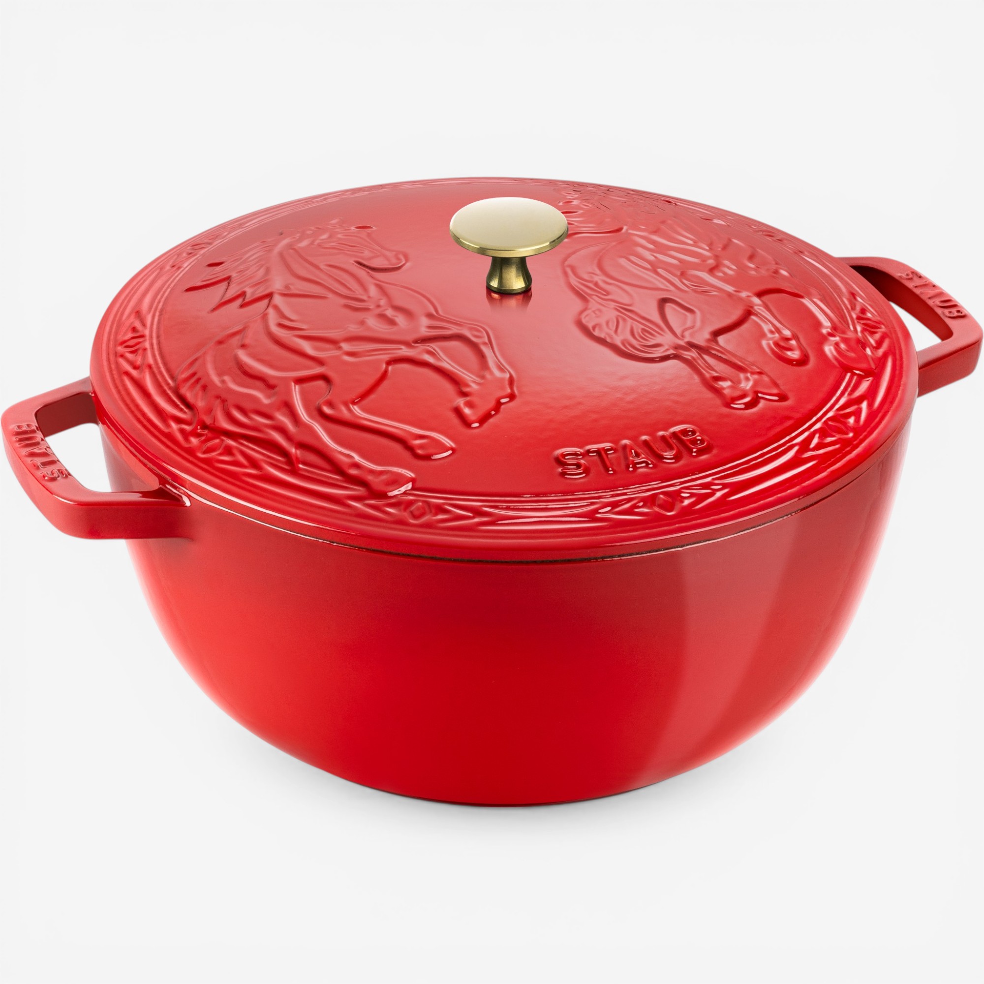 Staub La Cocotte 4.8L Cast-Iron Round Year of the Horse French
