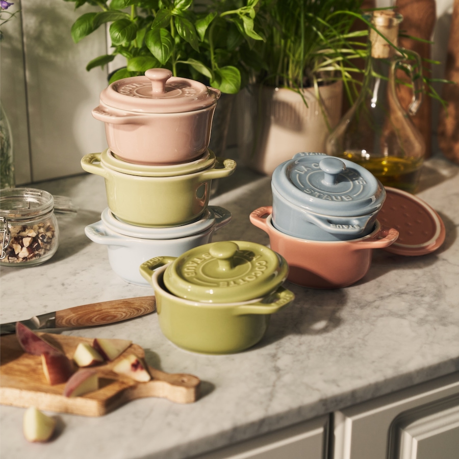 Image 739578_ALTMORE2.jpg, Product 739-578 / Price $179.99, Staub Ceramique 6-Piece Ceramic Cocotte Set from Staub on TSC.ca's Kitchen department