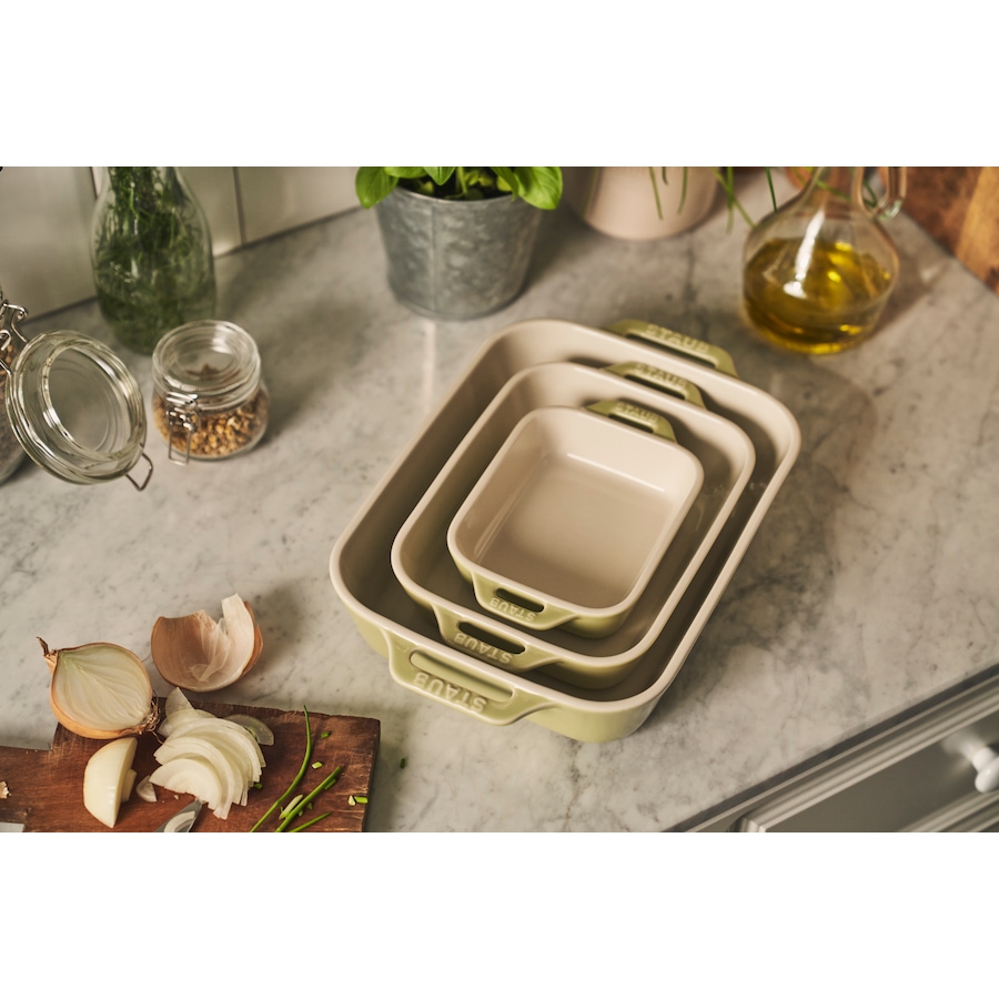 Image 739579_ALTMORE1.jpg, Product 739-579 / Price $144.99, Staub Ceramique Rectangular 3-Piece Baking Dish Set from Staub on TSC.ca's Kitchen department