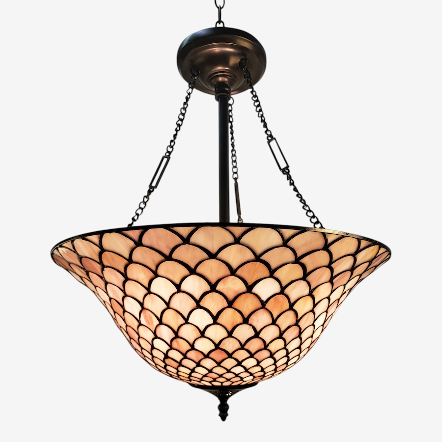 Image 739613.jpg, Product 739-613 / Price $539.99, Fine Art Lighting Tiffany Stained Glass Hanging Lamp in Vintage Bronze (H2016) from Fine Art Lighting on TSC.ca's Home & Garden department