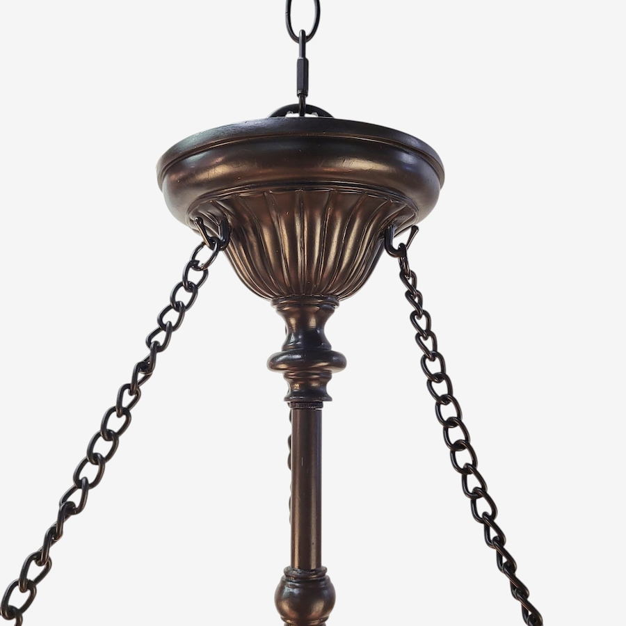 Image 739614_ALTMORE5.jpg, Product 739-614 / Price $599.99, Fine Art Lighting Tiffany Stained Glass 3-Light Glass Chandelier (H2556) from Fine Art Lighting on TSC.ca's Home & Garden department