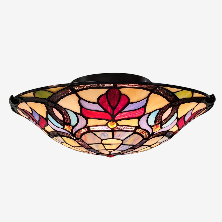 Image 739619.jpg, Product 739-619 / Price $259.99, Fine Art Lighting Florence Stained-Glass Ceiling Light (S1656) from Fine Art Lighting on TSC.ca's Home & Garden department