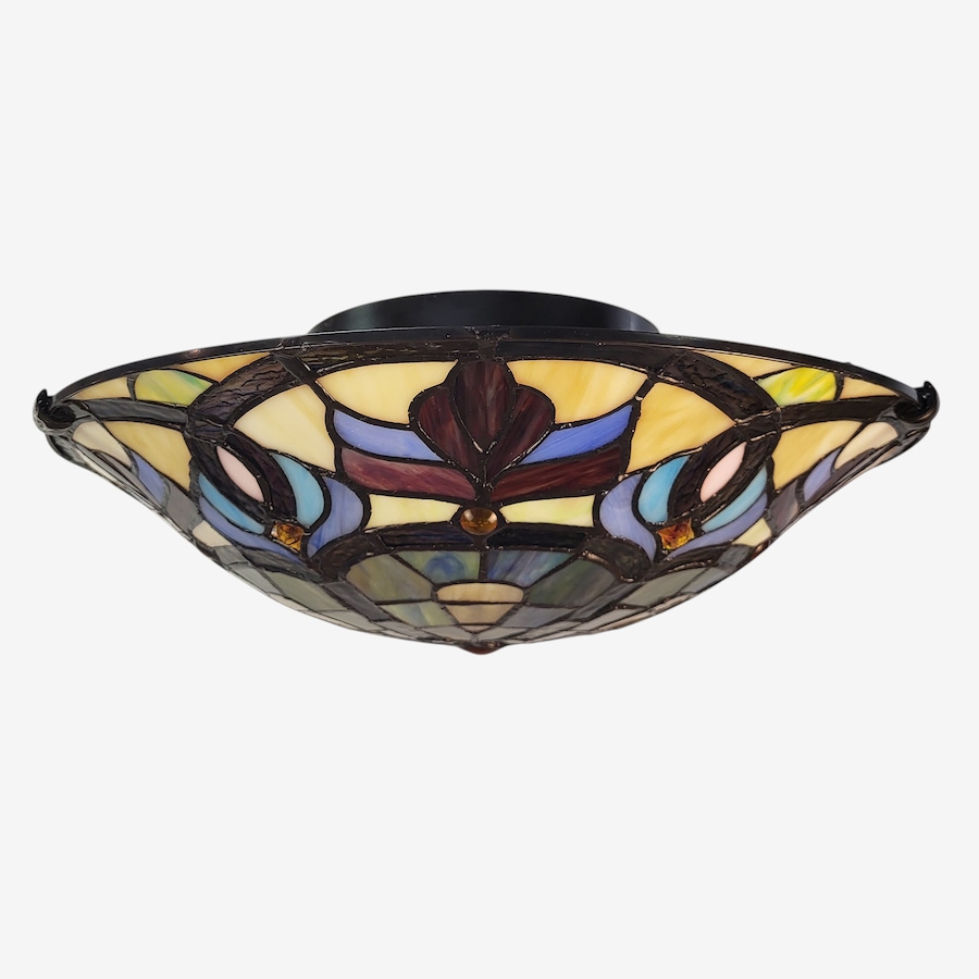 Image 739619_ALTMORE1.jpg, Product 739-619 / Price $259.99, Fine Art Lighting Florence Stained-Glass Ceiling Light (S1656) from Fine Art Lighting on TSC.ca's Home & Garden department