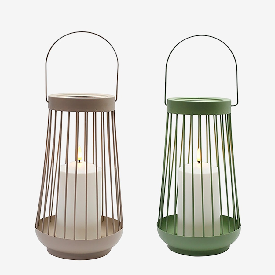 Image 739639.jpg, Product 739-639 / Price $49.99, Koppers Home Two Assorted LED Lanterns (green and taupe) from Koppers on TSC.ca's Home & Garden department