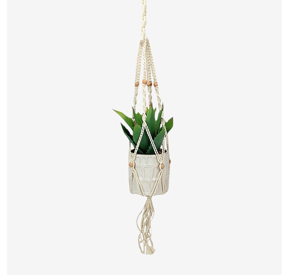 Image 739640.jpg, Product 739-640 / Price $19.99, Koppers Home Macrame Plant Hanger (small) from Koppers on TSC.ca's Home & Garden department