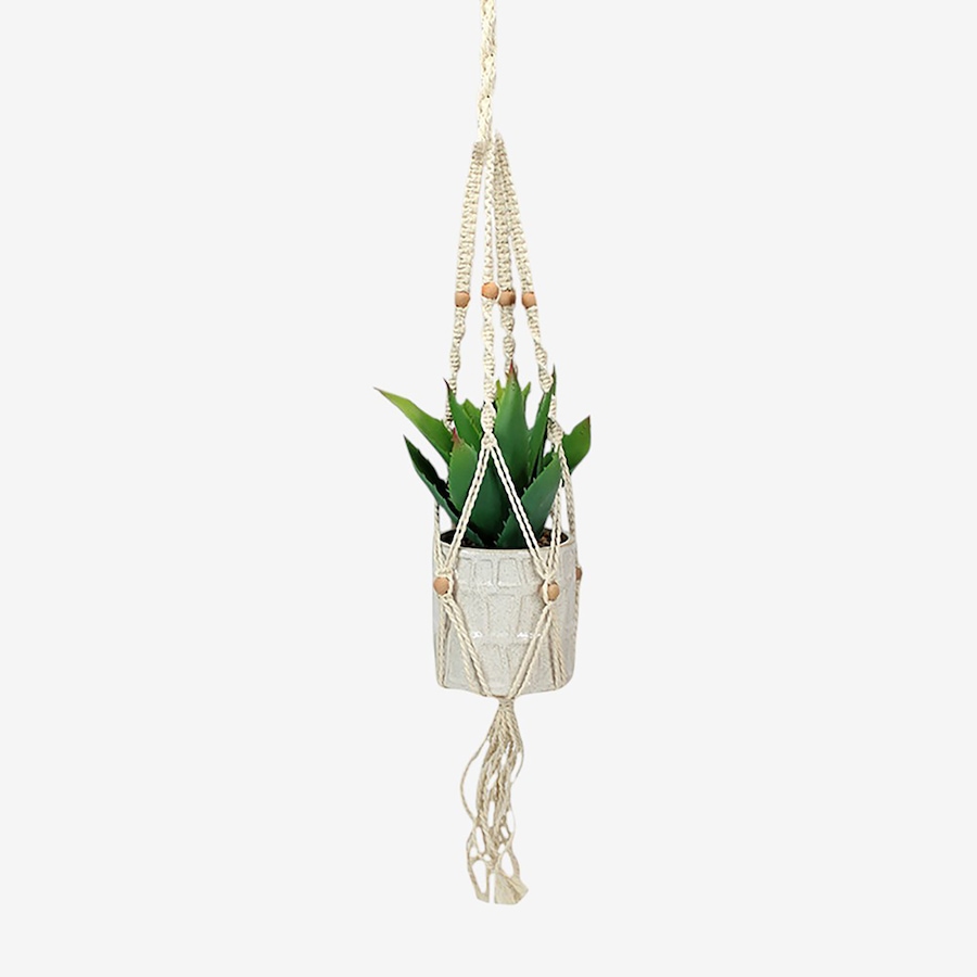 Image 739640.jpg, Product 739-640 / Price $19.99, Koppers Home Macrame Plant Hanger (small) from Koppers on TSC.ca's Home & Garden department