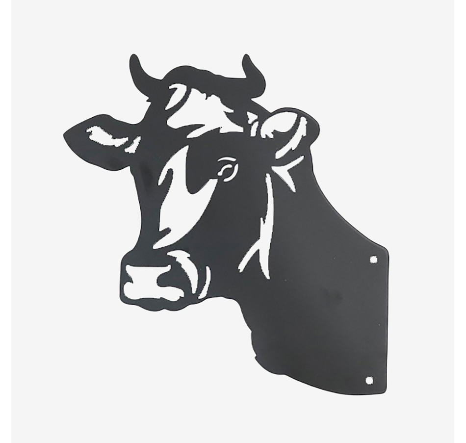 Image 739642_COW.jpg, Product 739-642 / Price $14.99, Koppers Home Post Décor from Koppers on TSC.ca's Home & Garden department