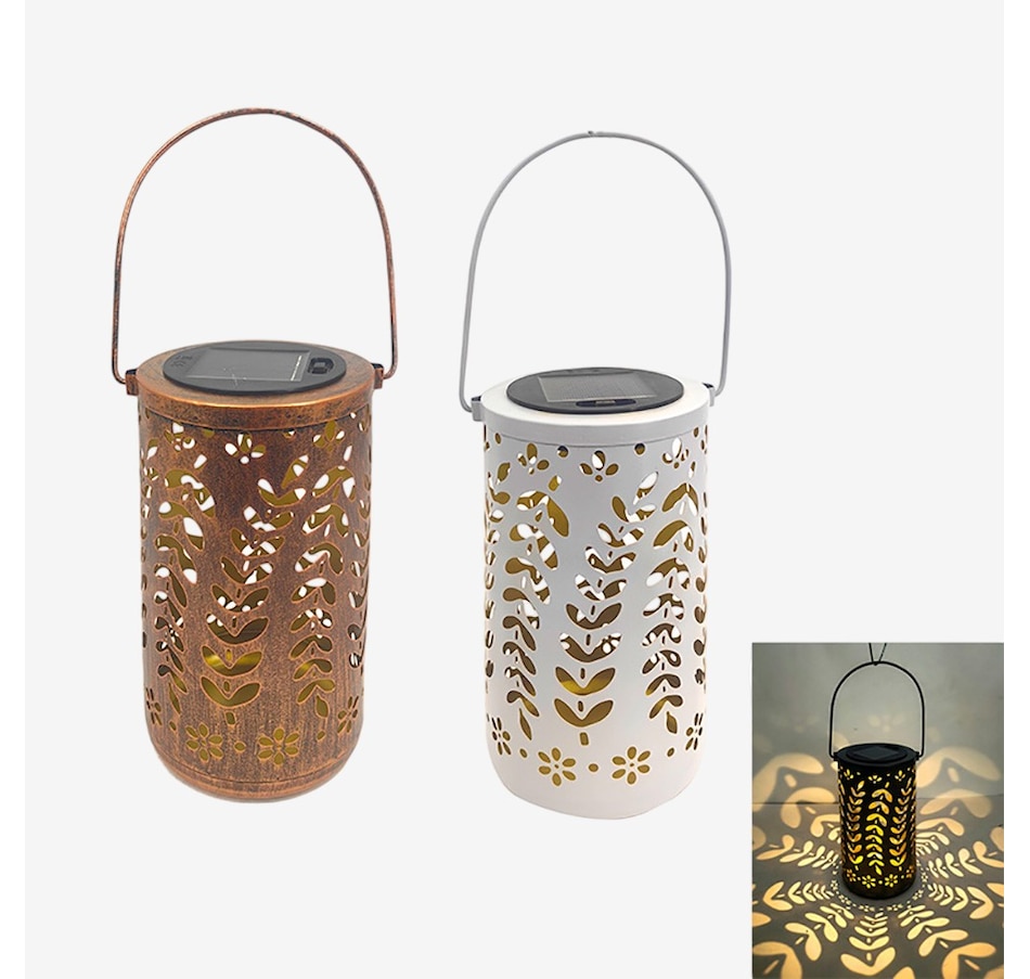 Image 739664.jpg, Product 739-664 / Price $49.99, Koppers Home Two Assorted Solar Lanterns with Handles from Koppers on TSC.ca's Home & Garden department