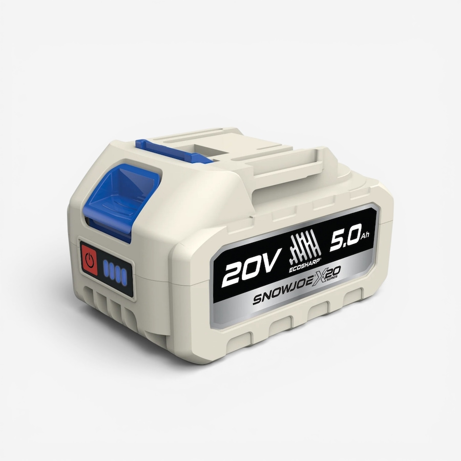 Image 739672.jpg, Product 739-672 / Price $44.99, Sun Joe X20-Series 20-Volt 5,000-mAh 5-Amp Factory Original Battery with LED Indicator from Snow Joe & Sun Joe on TSC.ca's Home & Garden department