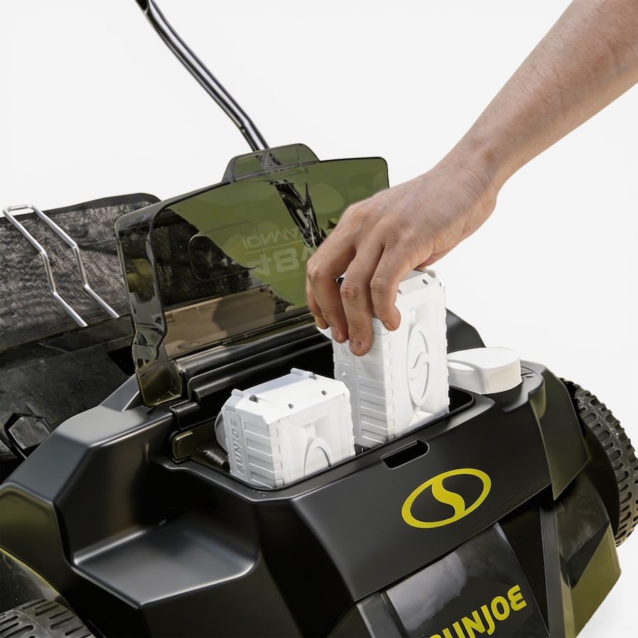 Image 739674_ALTMORE4.jpg, Product 739-674 / Price $414.99, Sun Joe 24V 14" Cordless Scarifier and Dethatcher (brushless, five-position, with two 4.0-Ah Batteries and Charger) from Snow Joe & Sun Joe on TSC.ca's Home & Garden department