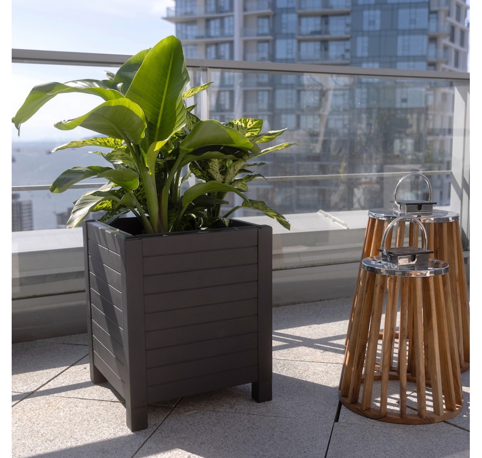 Image 739677_ALTMORE03.jpg, Product 739-677 / Price $47.99, Tierra Verde 17" x 17" Flora Cube Planter (4 panels) from Tierra Verde on TSC.ca's Home & Garden department