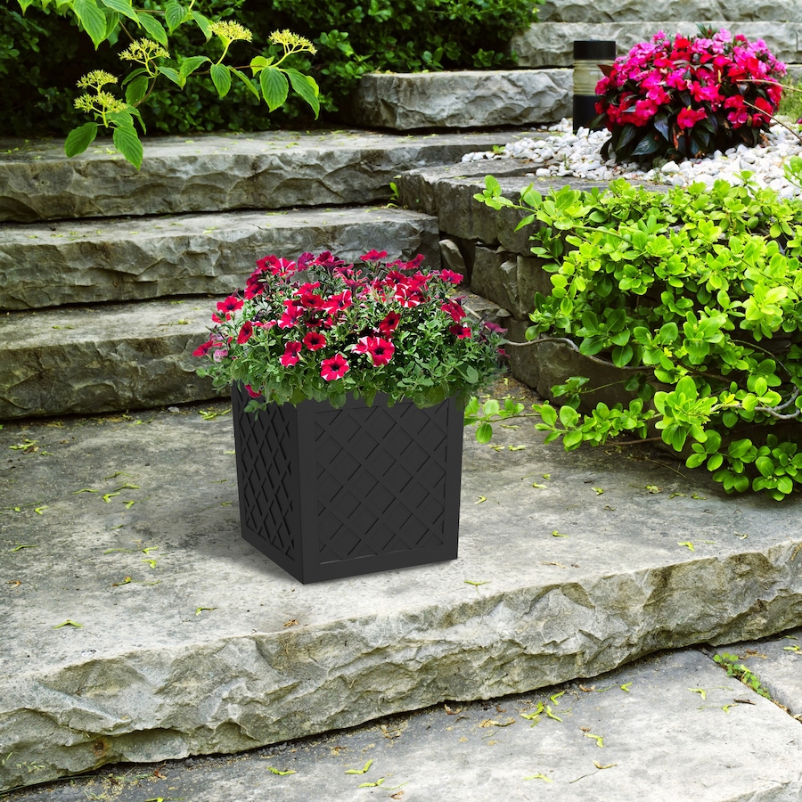 Image 739684_ALTMORE04.jpg, Product 739-684 / Price $54.99, Tierra Verde 14" Citadel Lattice Planter from Tierra Verde on TSC.ca's Home & Garden department