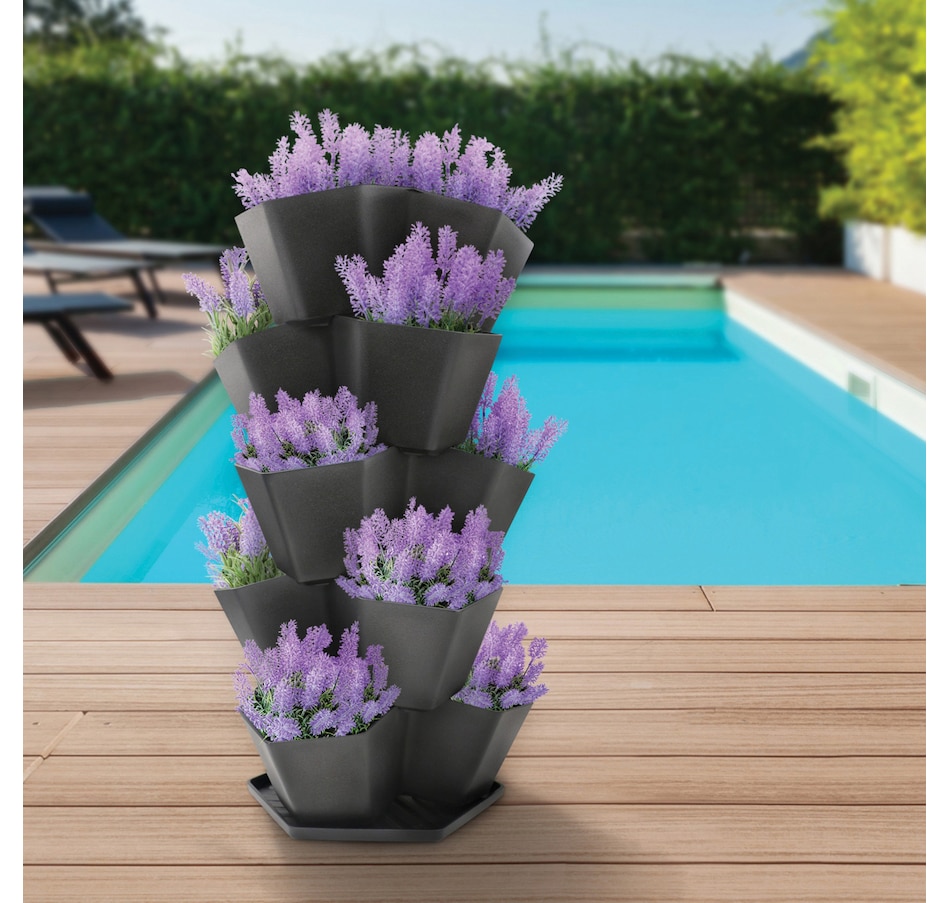 Image 739685_ALTMORE02.jpg, Product 739-685 / Price $39.99, Tierra Verde 5-Tier Stackable Planter from Tierra Verde on TSC.ca's Home & Garden department