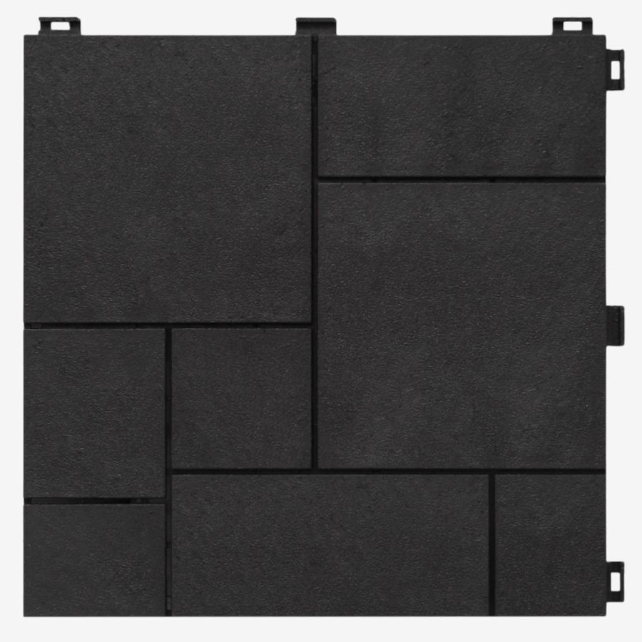 Image 739694.jpg, Product 739-694 / Price $49.99, Tierra Verde 12" x 12" Classic 1/2" Mosaic Deck Tiles (slate, 24-pack) from Tierra Verde on TSC.ca's Home & Garden department