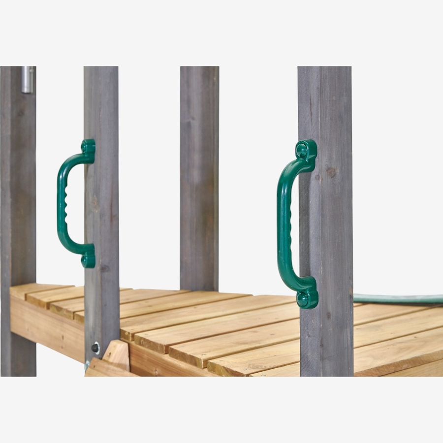 Image 739698_ALTMORE04.jpg, Product 739-698 / Price $599.99, Plum Barbary Wooden Climbing Frame, Kids Outdoor Play Equipment, Outdoor Swing Set and Toddler Slide from Plum on TSC.ca's Home & Garden department