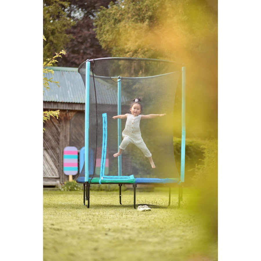 Image 739703_ALTMORE01.jpg, Product 739-703 / Price $139.99, Plum Junior Springsafe Kids Trampoline and Enclosure with Galvanized Steel Frame, UV-Treated Mat and Foam Padding from Plum on TSC.ca's Home & Garden department