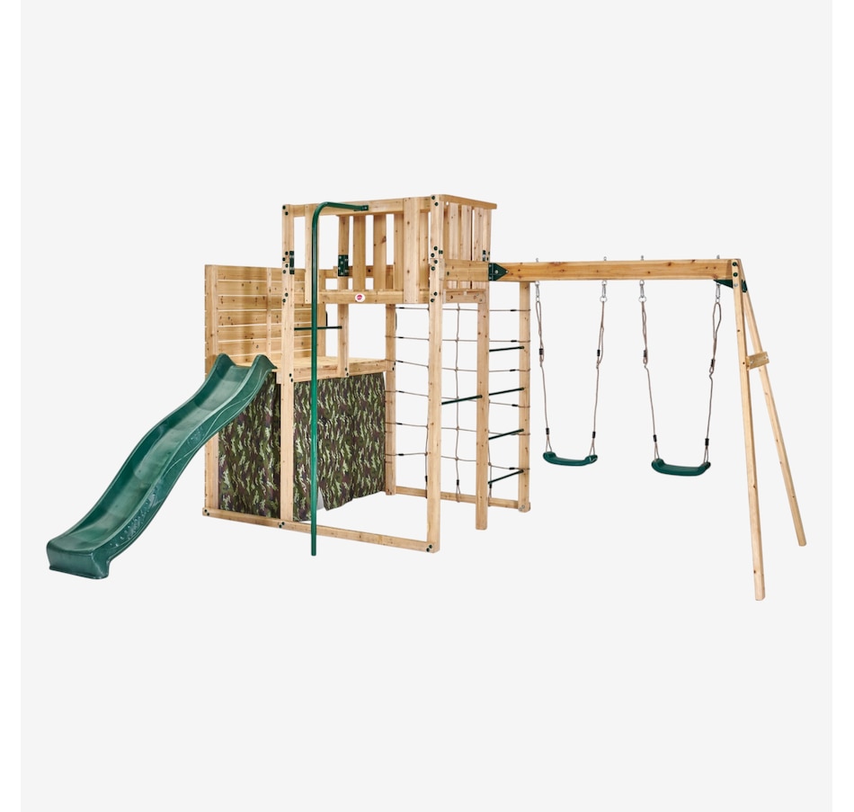 Image 739705.jpg, Product 739-705 / Price $2,199.99, Plum Wooden Climbing XL Cube with Swing Arm from Plum on TSC.ca's Home & Garden department