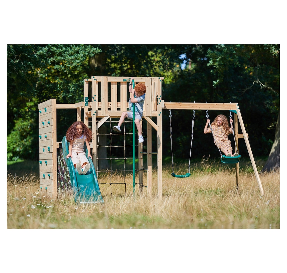 Image 739705_ALTMORE01.jpg, Product 739-705 / Price $2,199.99, Plum Wooden Climbing XL Cube with Swing Arm from Plum on TSC.ca's Home & Garden department