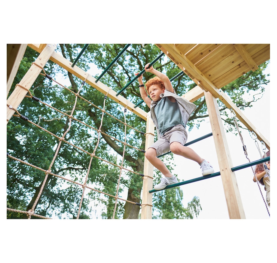 Image 739705_ALTMORE03.jpg, Product 739-705 / Price $2,199.99, Plum Wooden Climbing XL Cube with Swing Arm from Plum on TSC.ca's Home & Garden department