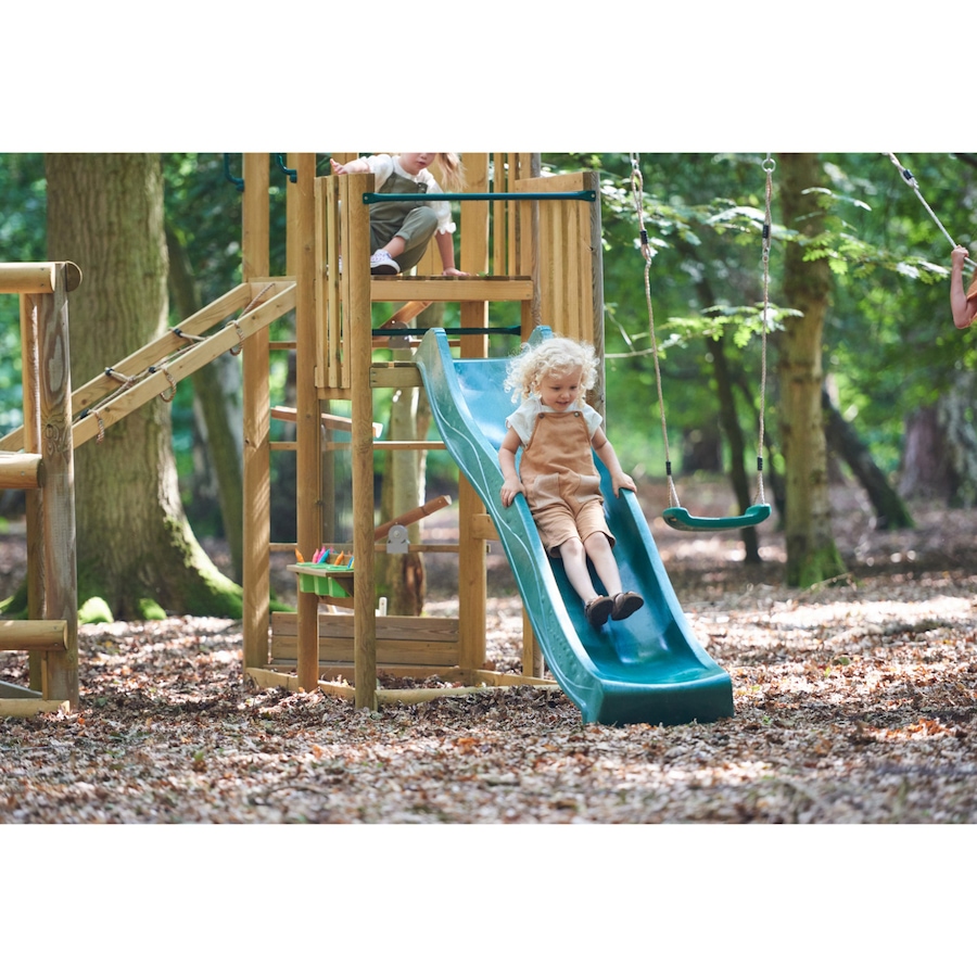 Image 739707_ALTMORE03.jpg, Product 739-707 / Price $2,899.99, Plum Discovery Adventure Playcentre Backyard Swing Set with 6' and 8' Wave Toddler Slides from Plum on TSC.ca's Home & Garden department