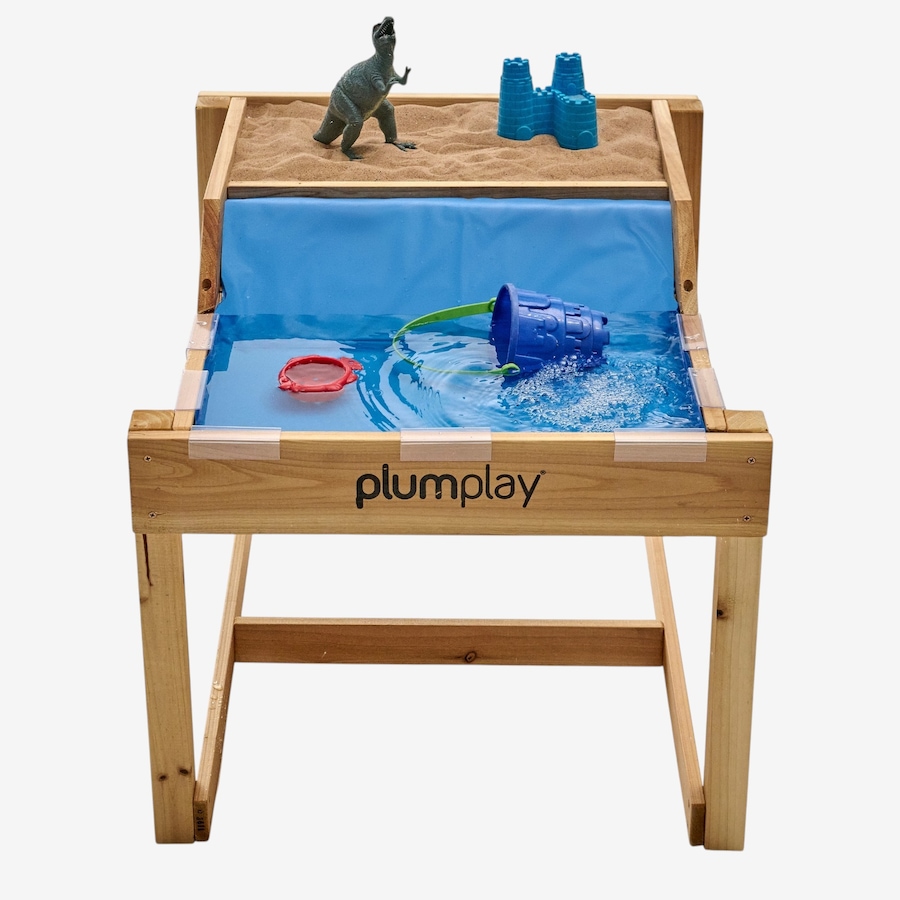 Image 739714_ALTMORE1.jpg, Product 739-714 / Price $89.99, Plum Sandy Cove Sand and Water Station Kids Water Table with Integrated Ramp, Water Liner Clips and Fitted Cover from Plum on TSC.ca's Home & Garden department