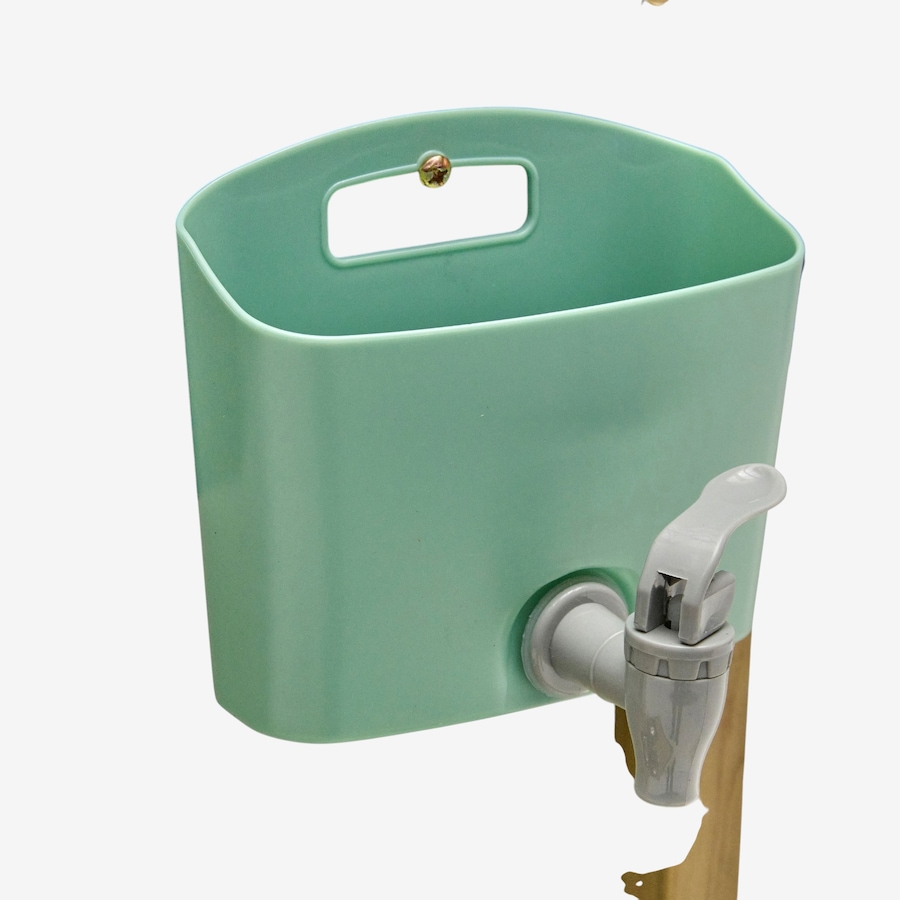 Image 739715_ALTMORE6.jpg, Product 739-715 / Price $67.99, Plum Splash and Mash Wooden Wall-Mount Mud Kitchen with Water Dispenser, Sink, Chalkboard and Wooden Hob from Plum on TSC.ca's Home & Garden department