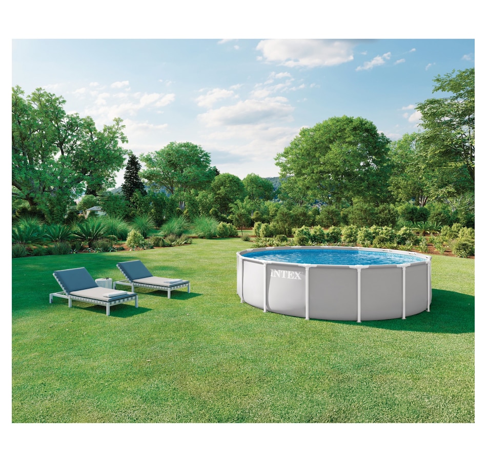 Image 739726_ALTMORE3.jpg, Product 739-726 / Price $599.99, Intex 15' Prism Frame Premium Pool Set from Intex on TSC.ca's Home & Garden department
