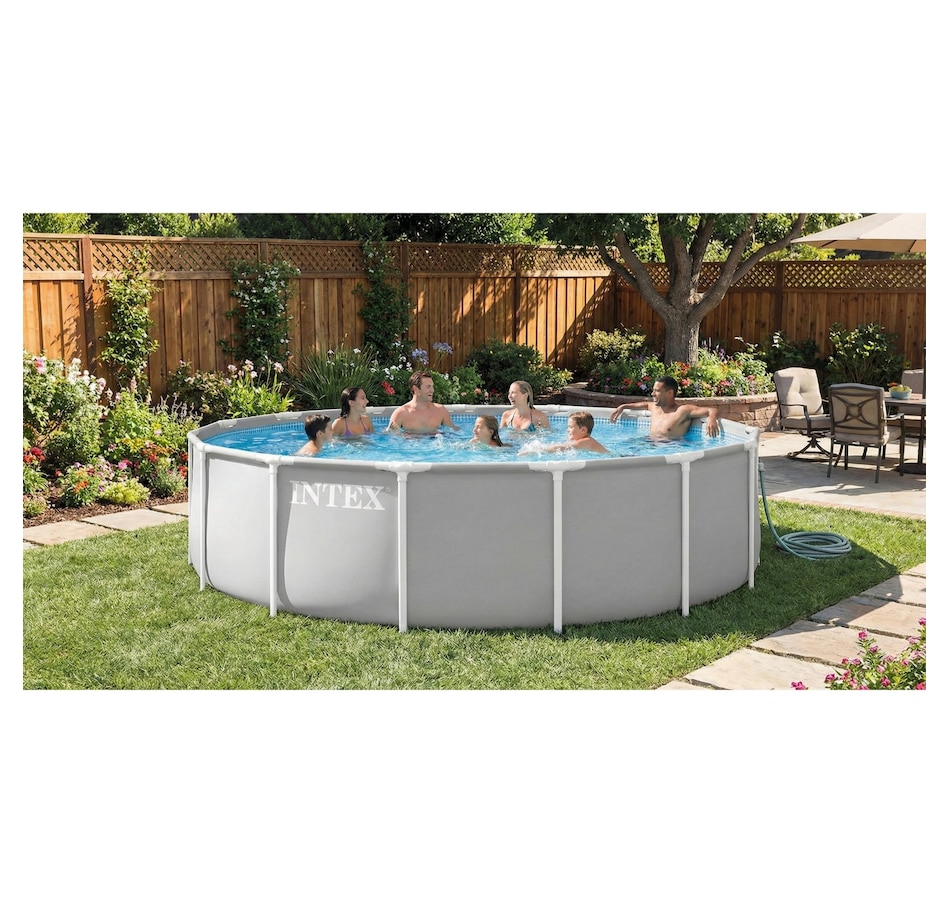 Image 739729_ALTMORE2.jpg, Product 739-729 / Price $499.99, Intex 14' Prism Frame Premium Pool Set from Intex on TSC.ca's Home & Garden department