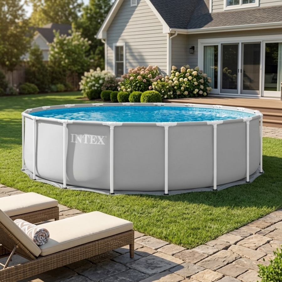 Image 739732_ALTMORE1.jpg, Product 739-732 / Price $1,099.99, Intex 18' Prism Frame Premium Pool Set from Intex on TSC.ca's Home & Garden department