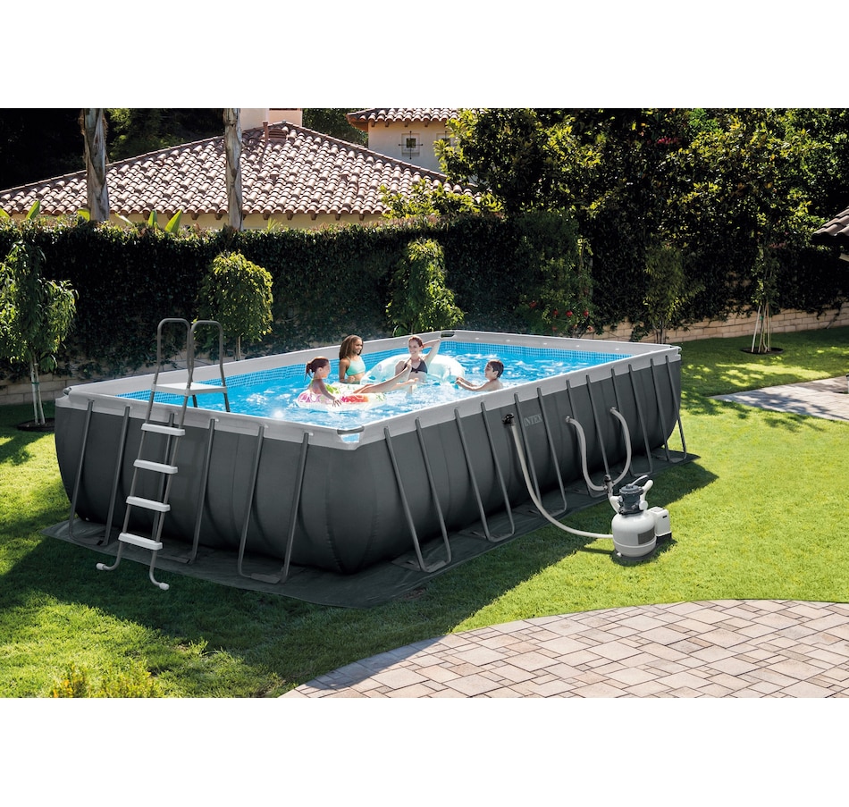 Image 739734_ALTMORE5.jpg, Product 739-734 / Price $1,599.99, Intex 18' x 9' Ultra XTR Rectangular Above-Ground Pool Set from Intex on TSC.ca's Home & Garden department