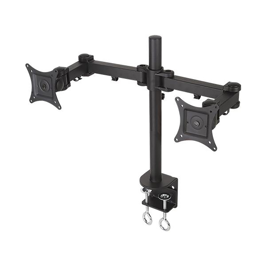 Image 739897.jpg, Product 739-897 / Price $69.99, TygerClaw 13" to 27" Dual Monitor Desk Clamp Mount from Tygerclaw on TSC.ca's Electronics department