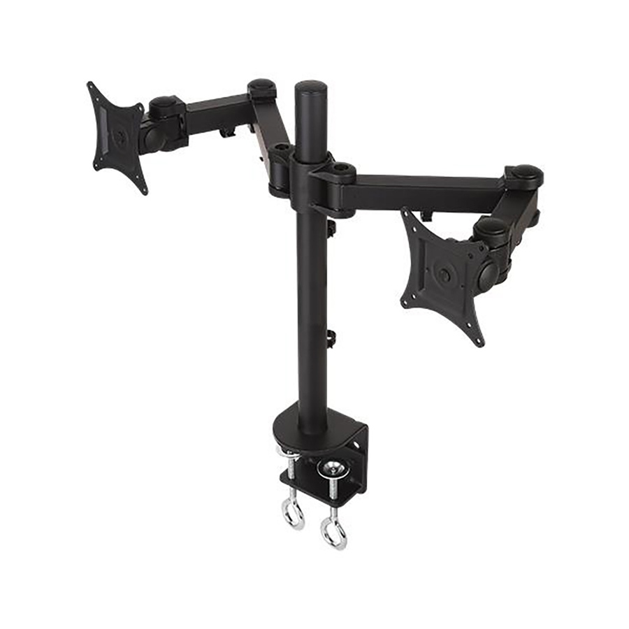 Image 739897_ALTMORE1.jpg, Product 739-897 / Price $69.99, TygerClaw 13" to 27" Dual Monitor Desk Clamp Mount from Tygerclaw on TSC.ca's Electronics department