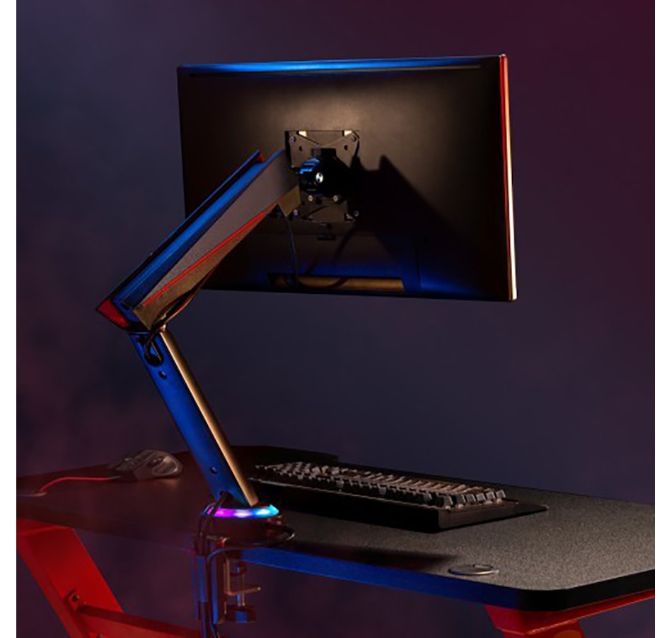 Image 739901_ALTMORE3.jpg, Product 739-901 / Price $159.99, TygerClaw 17" to 32" Monitor Arm with USB Desk Clam Mount from Tygerclaw on TSC.ca's Electronics department