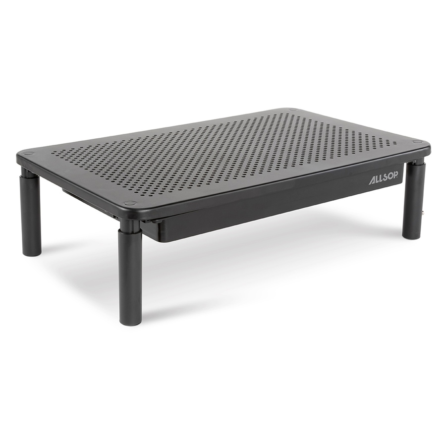 Image 739906_ALTMORE1.jpg, Product 739-906 / Price $39.99, Allsop Metal Art Tri-Level Adjustable Height Monitor Stand from Allsop on TSC.ca's Electronics department