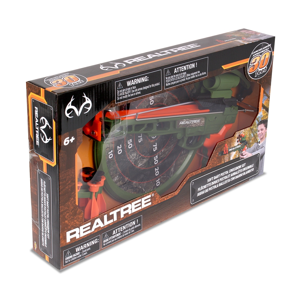 NKOK Realtree Soft Dart Pistol Crossbow Set - TSC.ca