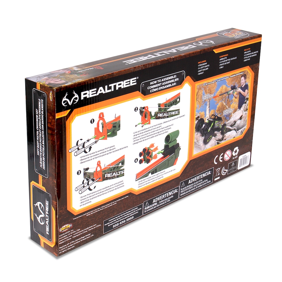 Image 739930_ALTMORE3.jpg, Product 739-930 / Price $29.99, NKOK Realtree Soft Dart Pistol Crossbow Set from Nkok on TSC.ca's Home & Garden department